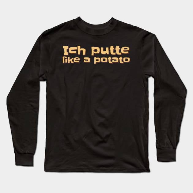 Potato Putt Golf Long Sleeve T-Shirt by ardp13